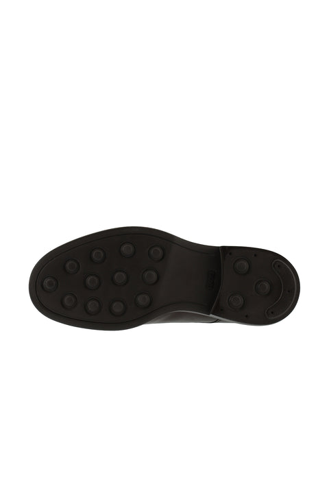 Dark Brown Smart Casual Leather Shoes