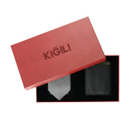 2-Piece Tie & Card Holder Set in Gift Box