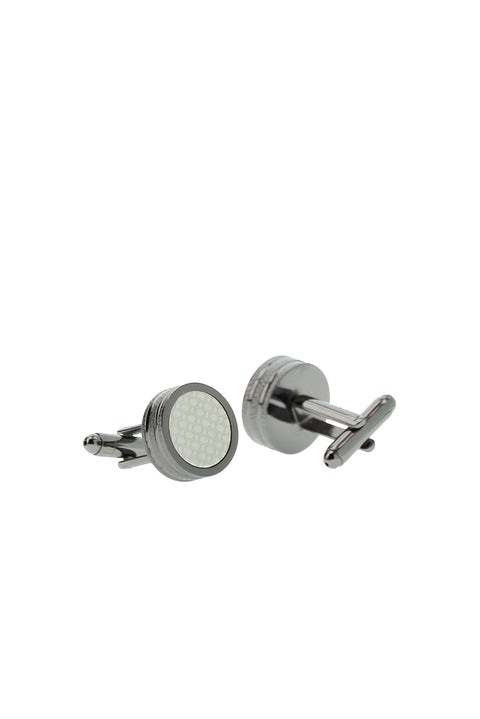 Metallic Gray Cufflinks