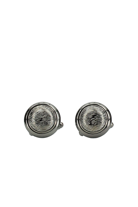 Metallic Gray Cufflinks