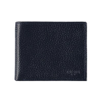 Dark Navy Genuine Leather Wallet with Gift Box