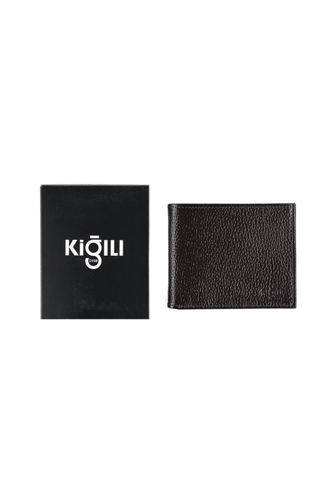 Dark Brown Gift Boxed Genuine Leather Wallet