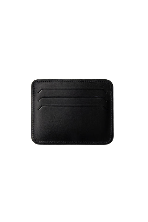 Genuine Leather Card Holder with Black Gift Box