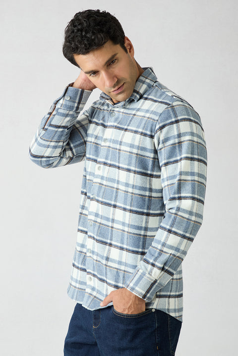Mavi Regular Fit Flannel Plaid Long Shirt