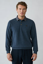 Medium Navy Mélange