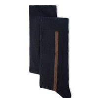 Dark Navy 2-Pack Cotton Patterned Ankle Socks