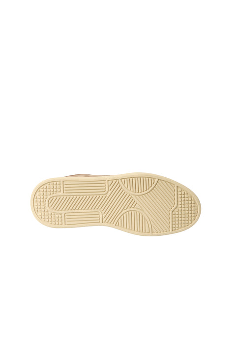 Medium Mink Lace-Up Sneaker Leather Shoes