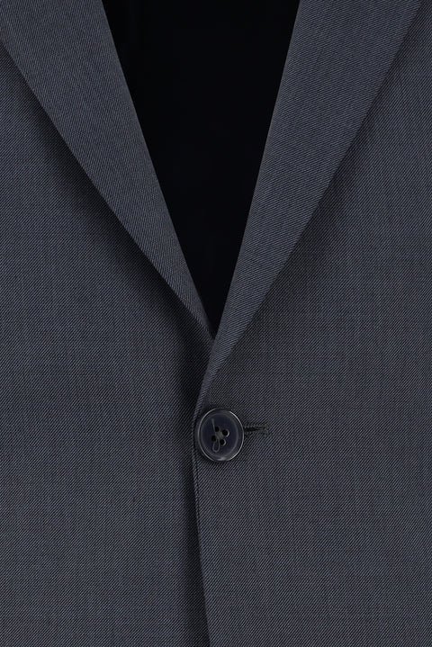 Light Gray 6 Drop Regular Fit Standard Cut Patterned Suit