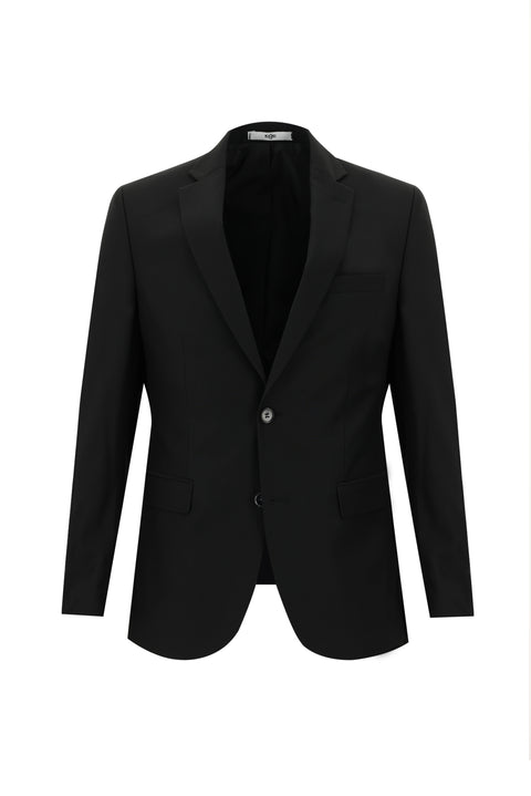 Black 7 Drop Slim Fit Narrow Cut Suit