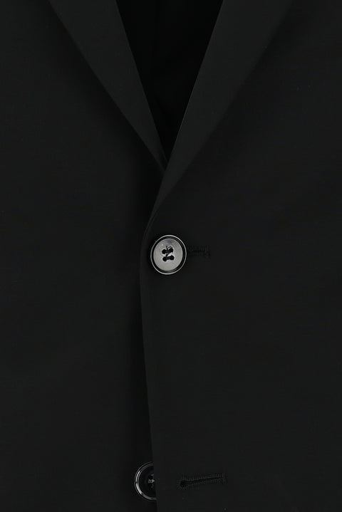 Black 7 Drop Slim Fit Narrow Cut Suit