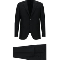 Black 7 Drop Slim Fit Narrow Cut Suit