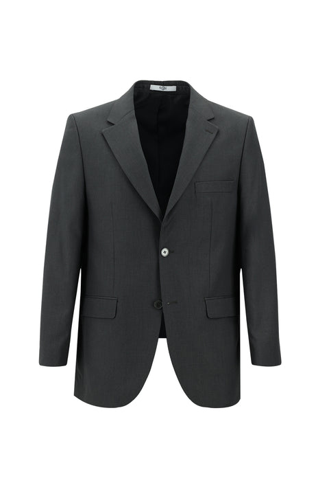 Dark Gray 4-Drop Relaxed Fit Suit