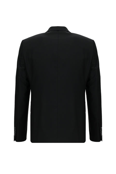 Black 7 Drop Slim Fit Narrow Cut Suit