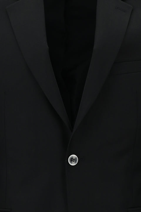 Black 7 Drop Slim Fit Narrow Cut Suit