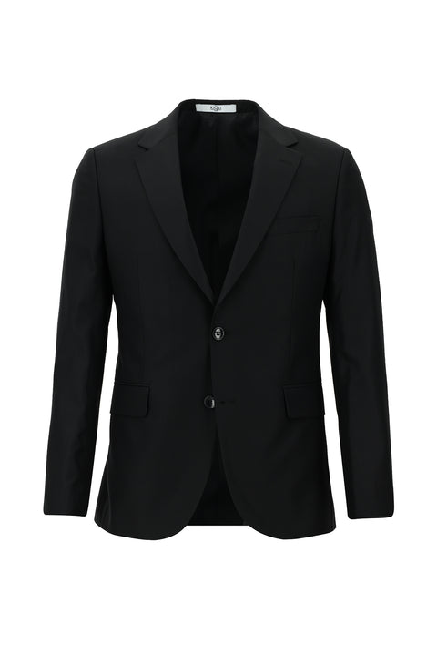 Black 7 Drop Slim Fit Narrow Cut Suit
