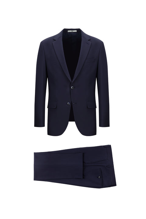 Dark Navy 6 Drop Regular Fit Standard Cut Suit