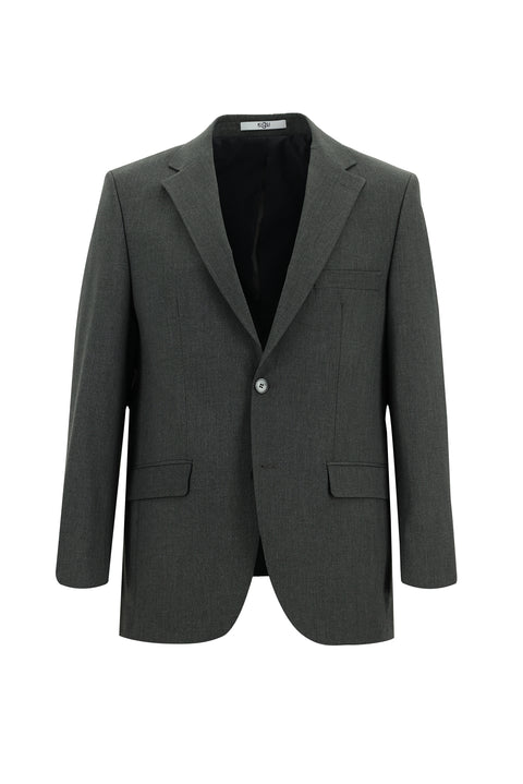 Medium Gray 6-Drop Regular Fit Standard Cut Suit