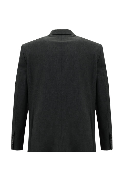 Dark Gray 4-Drop Relaxed Fit Suit