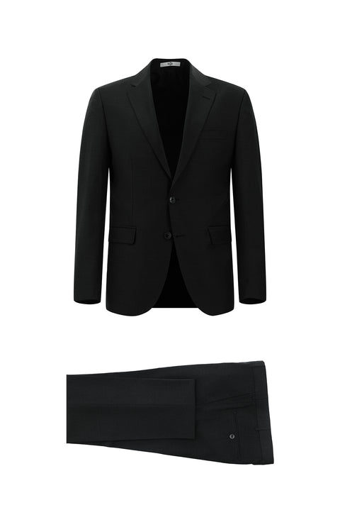 Marengo 4 Drop Relaxed Fit Wool Suit