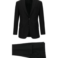 Black 7 Drop Super Slim Fit Extra Narrow Cut Suit