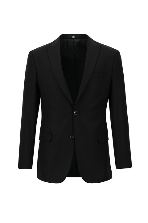 Black 7 Drop Super Slim Fit Extra Narrow Cut Suit