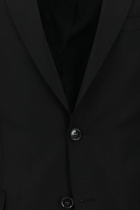 Black 7 Drop Super Slim Fit Extra Narrow Cut Suit
