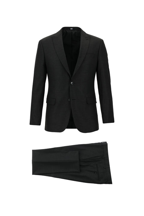 Medium Gray 7 Drop Super Slim Fit Extra Narrow Cut Suit
