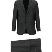 Koyu Füme 4 Drop Relaxed Fit Rahat Kesim Takım Elbise