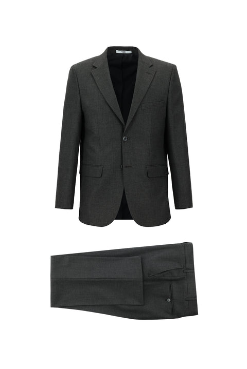 Koyu Füme 4 Drop Relaxed Fit Rahat Kesim Takım Elbise