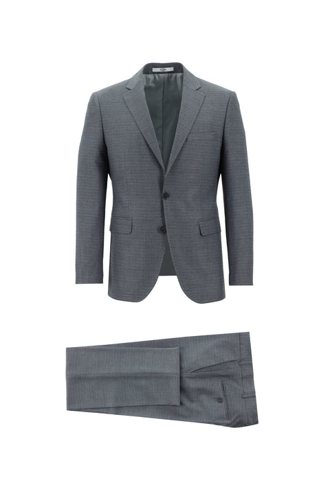 Medium Gray 6-Drop Regular Fit Standard Cut Suit