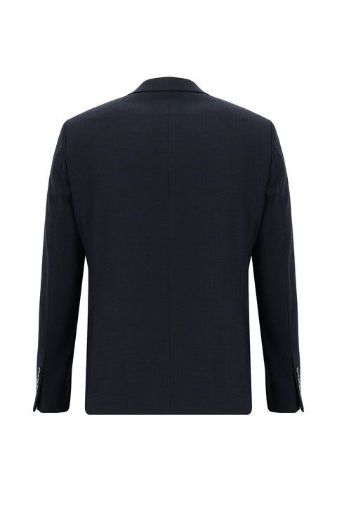 Koyu Lacivert 4 Drop Relaxed Fit Rahat Kesim Takım Elbise