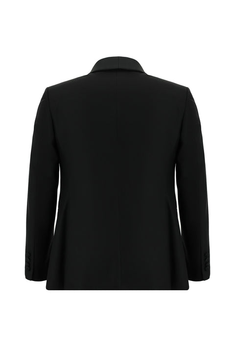 Siyah 7 Drop Slim Fit Dar Kesim Şal Yaka Yelekli Smokin & Damatlık