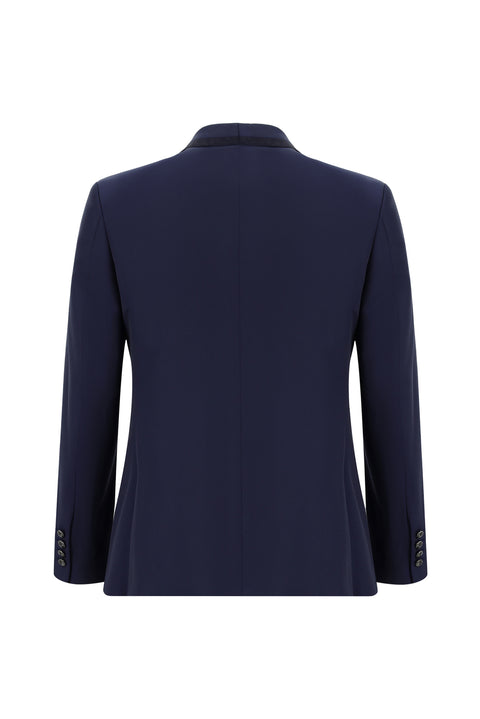 Blue 7 Drop Slim Fit Narrow Cut Shawl Collar Vest Tuxedo & Groom Suit