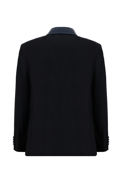 Dark Navy 4-Drop Relaxed Fit Shawl Collar Vest Tuxedo & Groom Suit