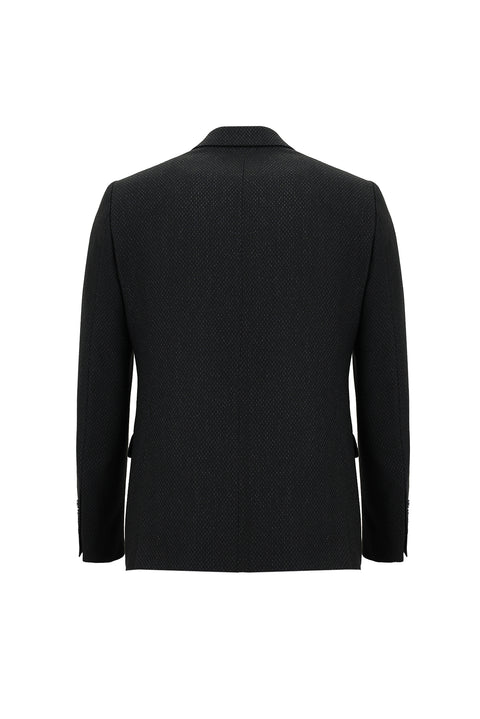 Dark Navy 6 Drop Regular Fit Standard Cut Suit with Vest