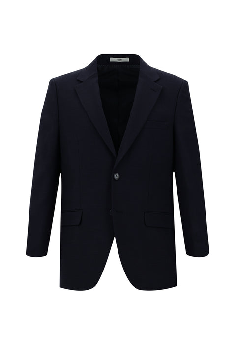 Dark Navy 4-Drop Relaxed Fit Eyelet Suit