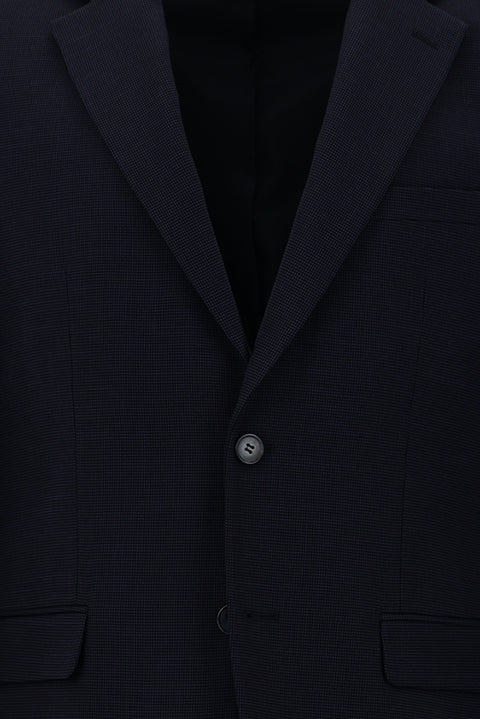 Dark Navy 4-Drop Relaxed Fit Eyelet Suit