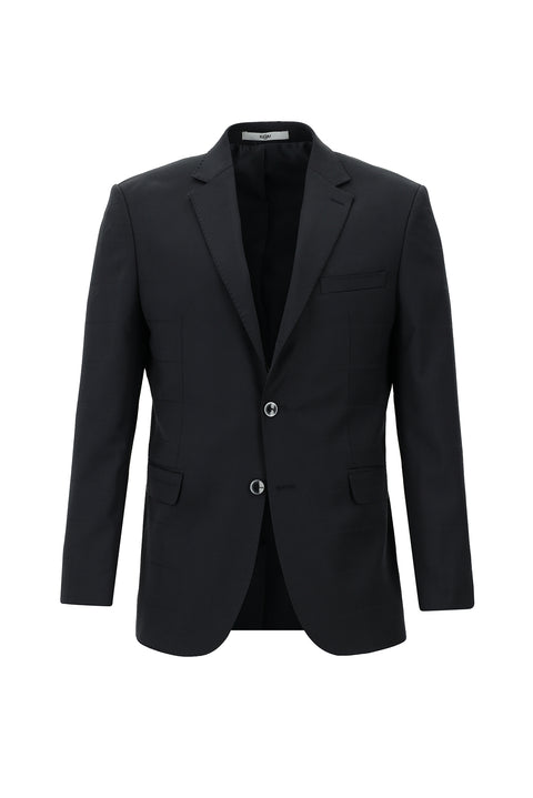 Marengo 4 Drop Relaxed Fit Wool Plaid Suit