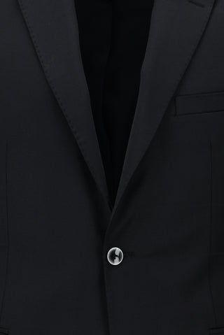  Marengo 7 Drop Slim Fit Dar Kesim Yünlü Kareli Takım Elbise