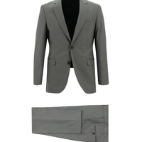 Light Mink 7 Drop Slim Fit Patterned Suit