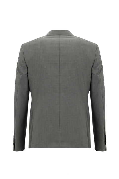 Light Mink 7 Drop Slim Fit Patterned Suit
