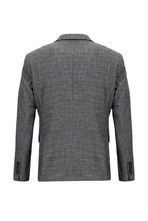 Dark Navy 7 Drop Slim Fit Narrow Cut Suit with Vest