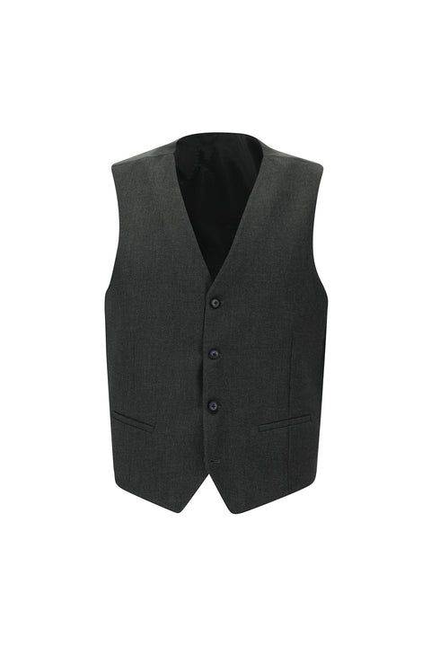 Dark Navy 7 Drop Slim Fit Narrow Cut Suit with Vest