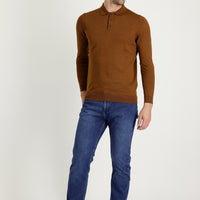 Mid-Dark Blue Regular Fit Standard Cut Lycra Denim Pants