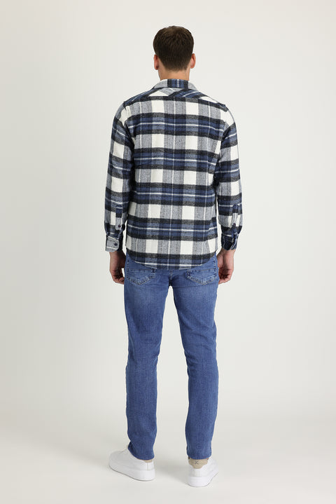 İndigo Slim Fit Dar Kesim Likralı Denim Pantolon