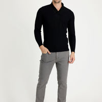 Mid Grey Super Slim Fit Extra Narrow Cut Lycra Denim Trousers