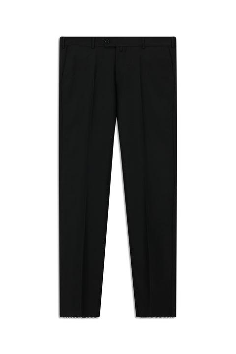 Black 7 Drop Slim Fit Classic Fabric Trousers