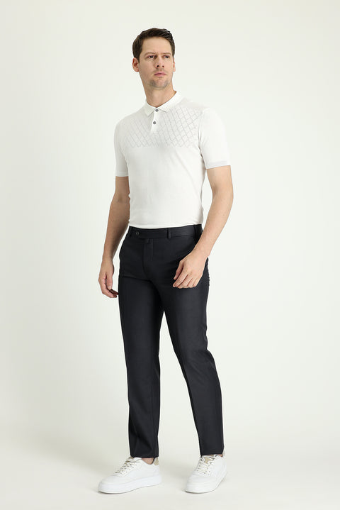 Marengo 7 Drop Slim Fit Classic Fabric Trousers