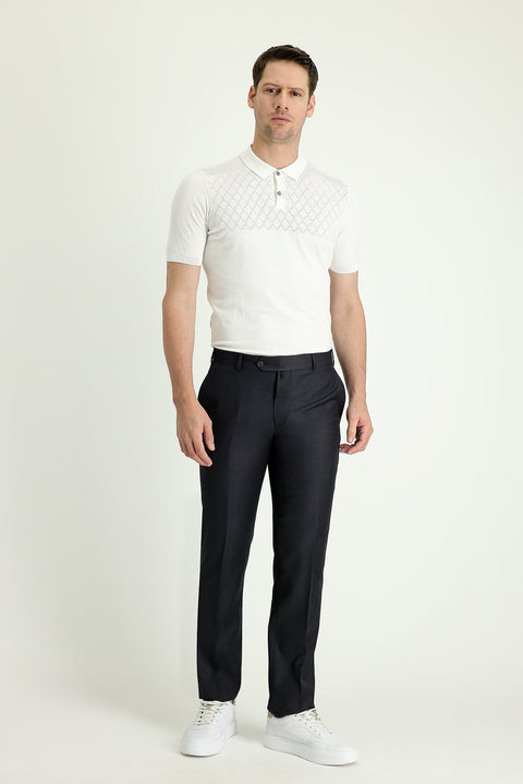 Marengo 7 Drop Slim Fit Classic Fabric Trousers