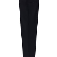 Dark Navy 6 Drop Regular Fit Standard Cut Classic Wool Fabric Trousers